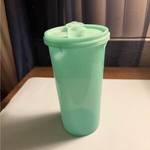 Tupperware Mint Green Tumbler